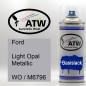 Preview: Ford, Light Opal Metallic, WO / M6796: 400ml Sprühdose, von ATW Autoteile West.